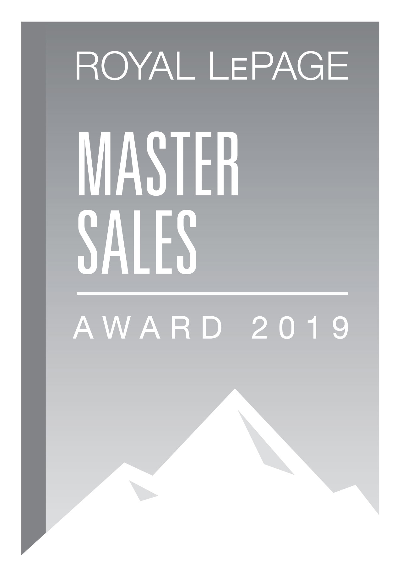 Royal Le Page Master Sales Award 2019